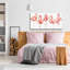 «Grace heureusement rose 8» par Lisa Audit, art mural en verre acrylique-100194665