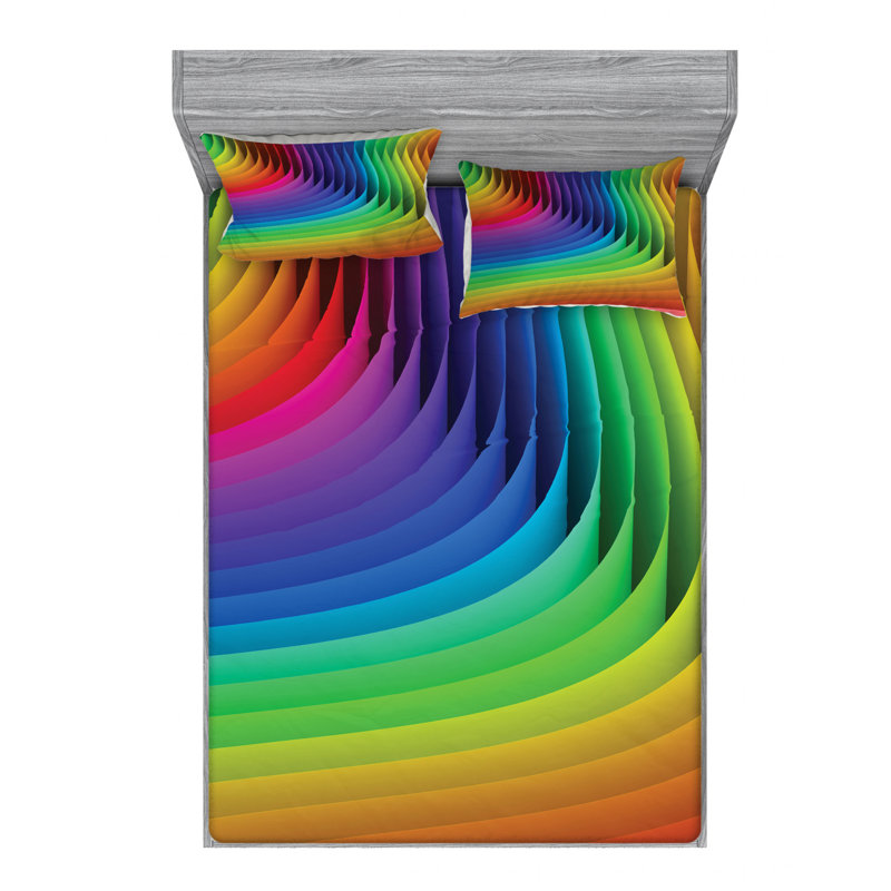 Microfiber Sheet Set, Full Sheet Set with Fitted Sheet
