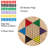 Chinese Checkers - 11-Inch Wooden Chinese Checkers Board Game for Kids Ages 6 and Up and Adults - Classic Puzzle Family Game for up to 6 Players with Wood Gameboard and 60 Colored Pegs by Hey! Play!