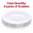 White Flair Plastic Dinner Plates (10.25")