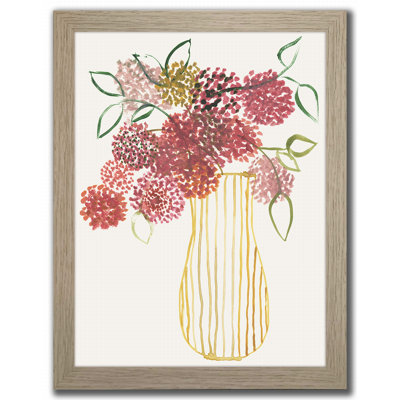 «Soft Blossoms II», art mural encadré