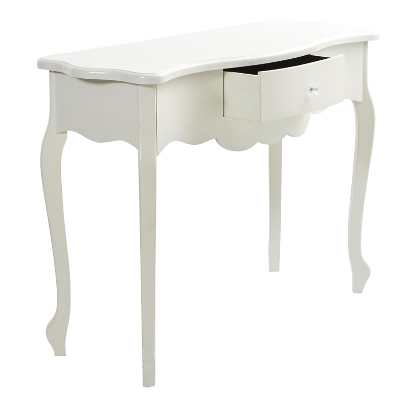 45'' Solid Wood Top Console Table