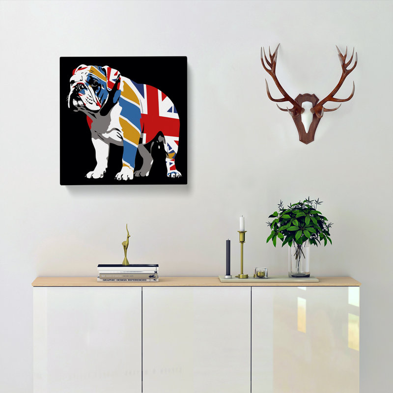 British Bulldog Bauhaus - No Frame Print