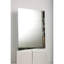 Miroir de salle de bain polyvalent avec des fonctions avancées et une vue élégante