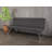 Willow Lounge Reception Armless Sofa Steel Legs-128999531-56005165-128999533