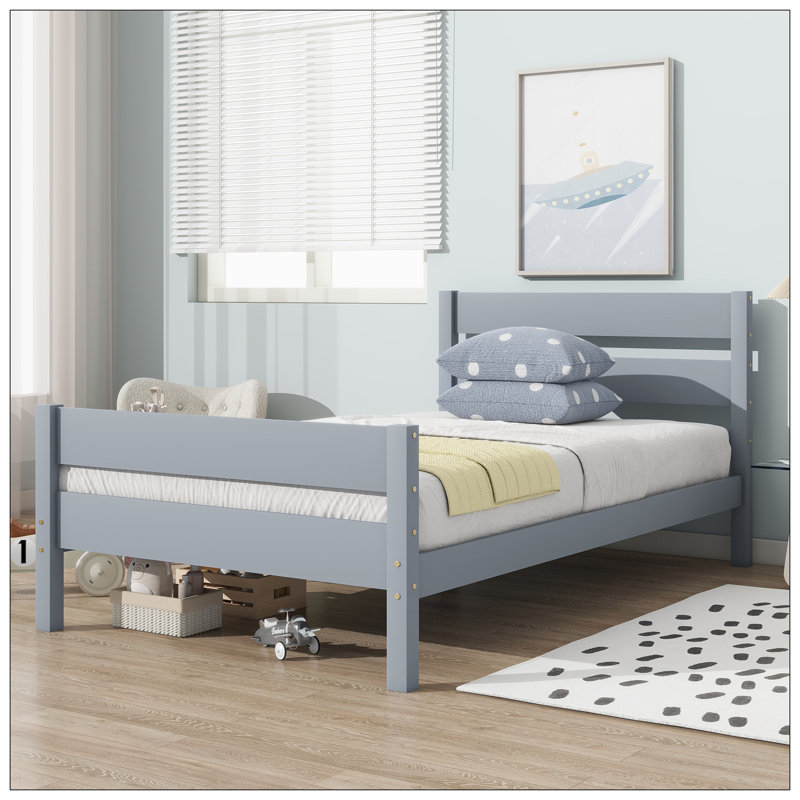 Bed For Bedroom, Gray