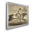 «Distinguished Horses I», reproduction d'art sur toile-813850193-813850192