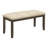 Jearldine Polyester Blend Upholstered Bench