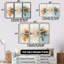 Eastern City Towers - ensemble d'art mural paysage urbain-1902441622-1902441645