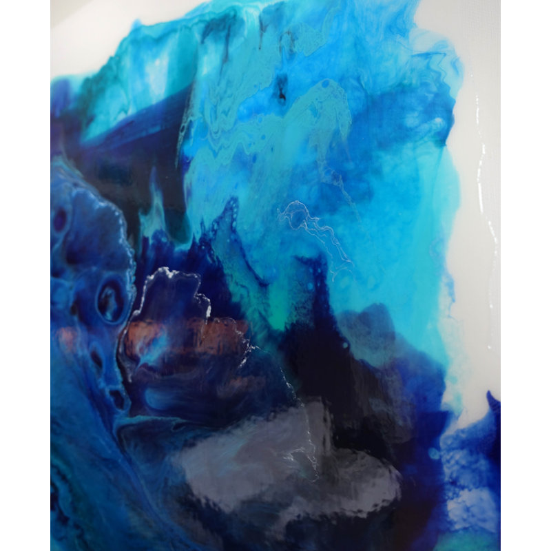 Depth Of Blue Painting by Cynthia White