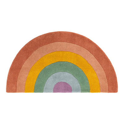 Tapis unique en laine pour enfants