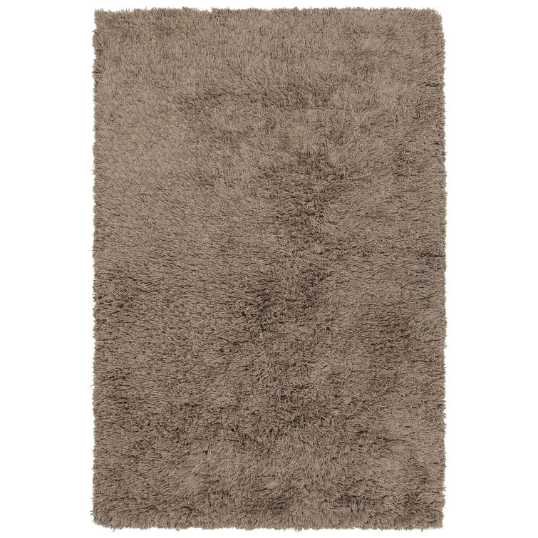 Noely Wool Area Rug in Brown