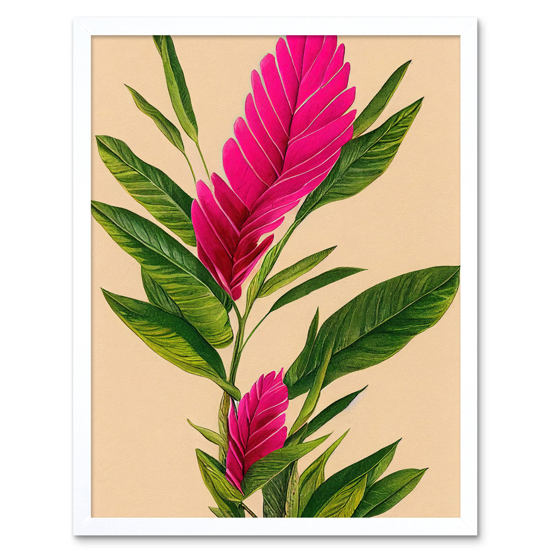 Tropical Hawaiian Botanical Exotic Floral - Print
