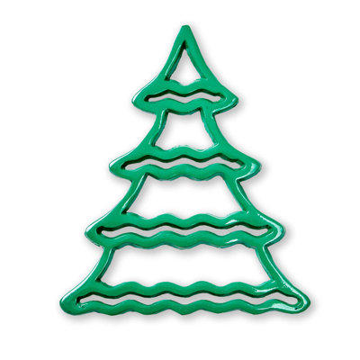Christmas Tree Green Trivet
