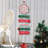  Large Christmas North Pole Yard Signs Santa Claus Standing Christmas Sign Decorations for Winter Holiday Christmas Outdoor Lawn Patio Yard Garden Decor Ornament