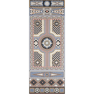 Schumacher x Mary McDonald Shell Grotto Panel A Wallpaper