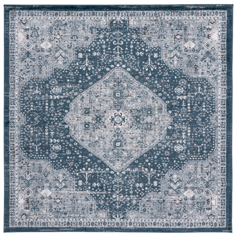 Oregon 800 Performance Oriental Rug, Square 6'7"