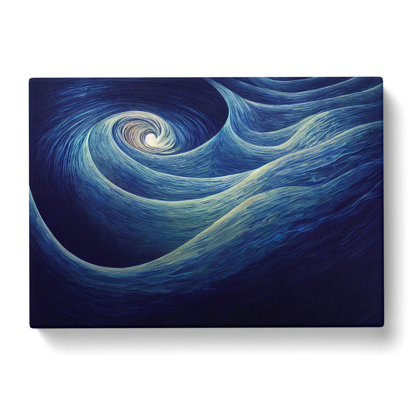 Uplifting Modern Abstract - Wrapped Canvas Painting, 35cm H x 50cm W x 3cm D