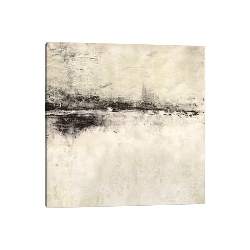 Reflection In Ebony Square by Marie Elaine Cusson - Wrapped Canvas Gallery-Wrapped Canvas Giclée, 30.48 cm H x 30.48 cm W