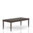 Deep Coffee Expandable Dining Table - Adjustable Size to Fit Your Space & Needs