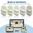 Area Rugs for Living Room, Abstract Modern Washable Rugs, Non-Slip Low-Pile Soft Floor Carpet for Bedroom, Living Room, Dining Room