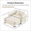 Canapé modulaire surdimensionné 54,3 po Cloud-492869667