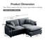 Sofa, L Shape Sofa, Corduroy Sofa-102402247