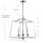 Hartlepool 3 - Light Lantern Geometric Pendant