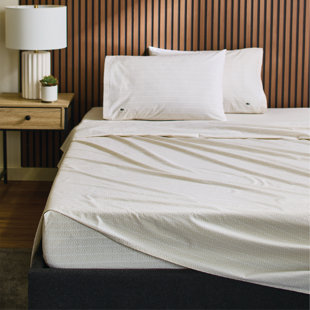 Ensemble de draps 100% coton percale Lacoste