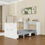 Lit escamotable simple avec bureau et coussin pliable-1390632130