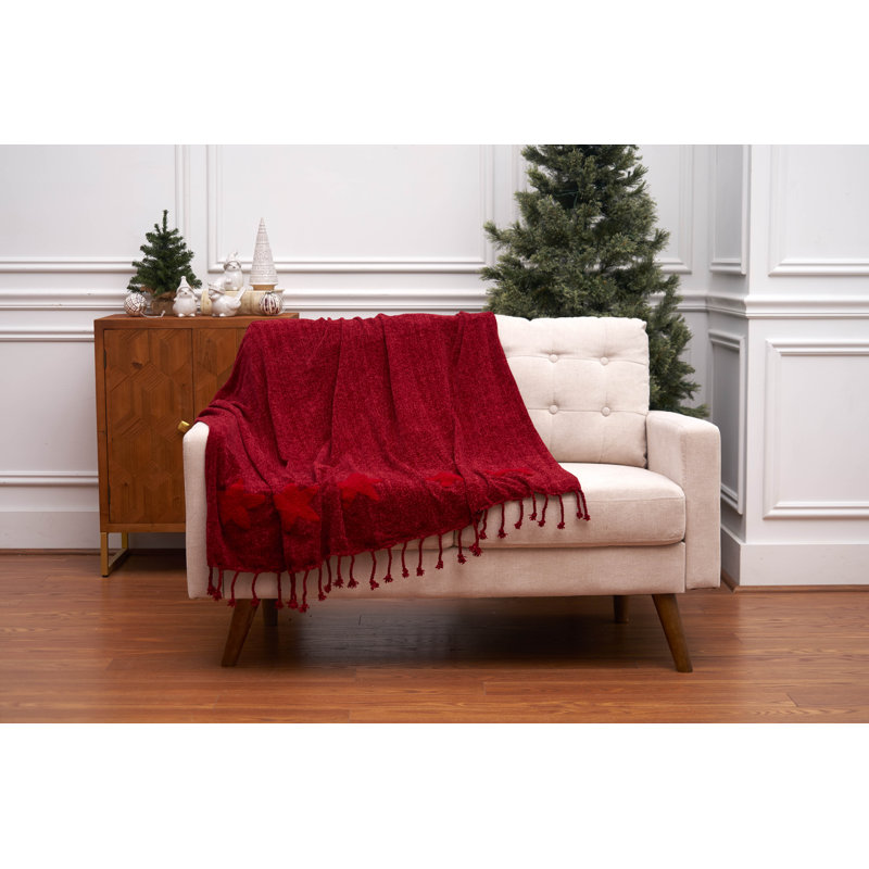 Red Star Throw Blanket