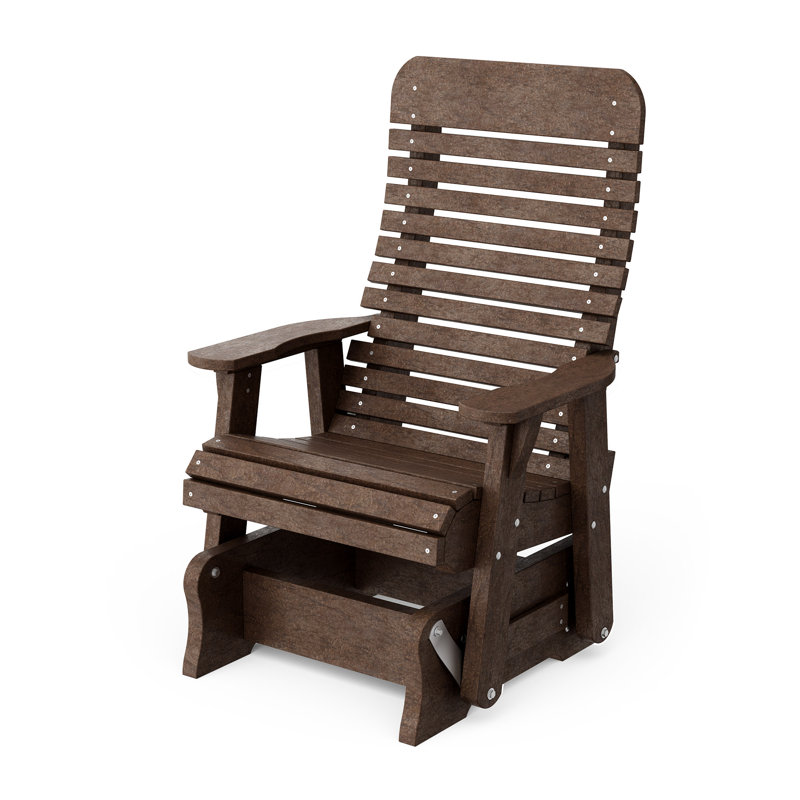 Fauteuil oscillant simple Signature, Brun Tudor