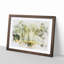 View Of The Forest In The Spring - Single Picture Frame Print on MDF-56882417-56882418