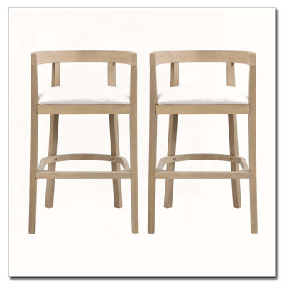 Rubberwood Counter Stool