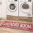 Non-Slip Rubberback Laundry Room Runner Rug, Red