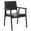 Hutson Leather Upholstered Dining Arm Chair-1681677702