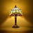 Lampe de table en bronze antique de 14,6 po Steelman avec 1 ampoule DEL-2141009442