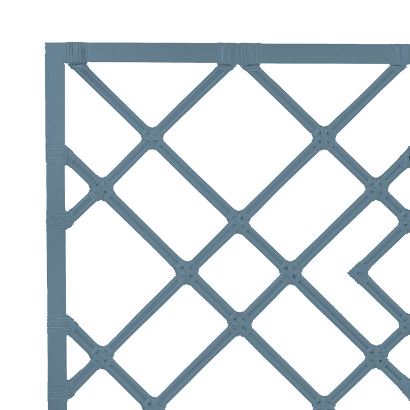 Darien Open-Frame Headboard, Twin, White