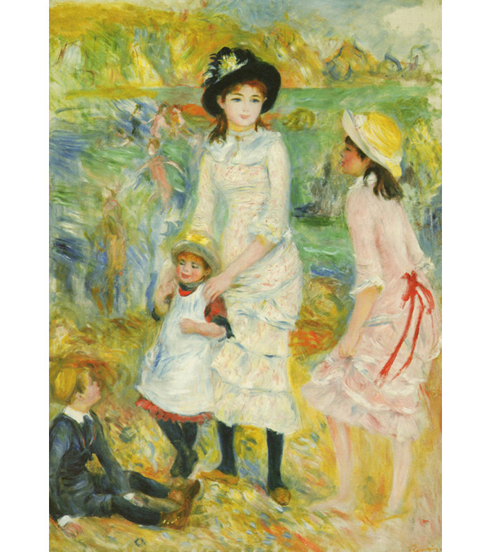Enfants au bord de la mer, Guernsey, H 24 po x l 17 po