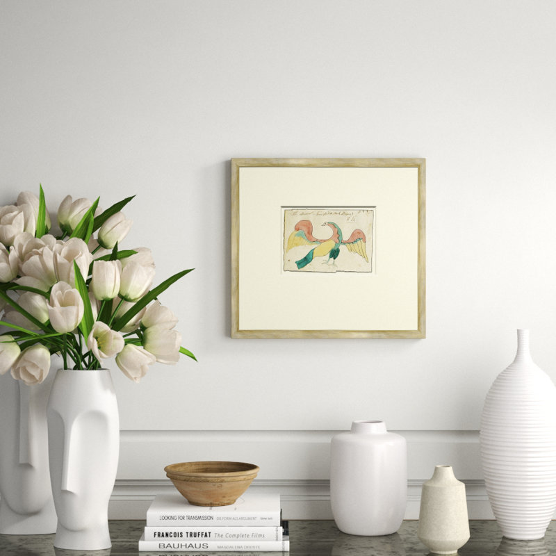 American Eagle- Sm. Mennonite Ledger Drawing Giclee Print by Soicher Marin Archives