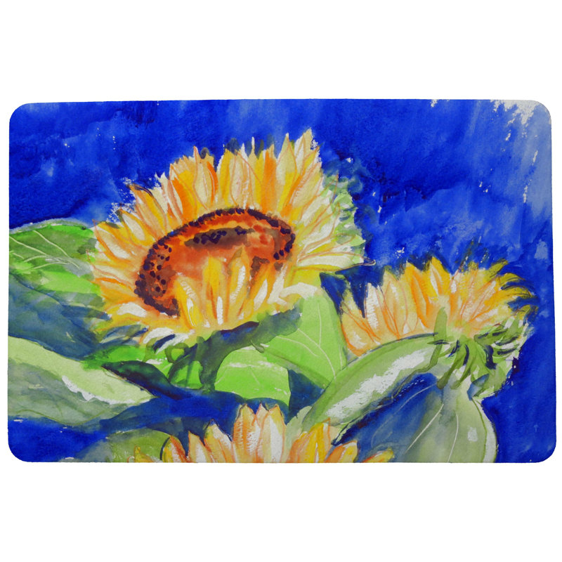 Jed Non-Slip Indoor / Outdoor Doormat, Rectangle 1'6" x 2'2"