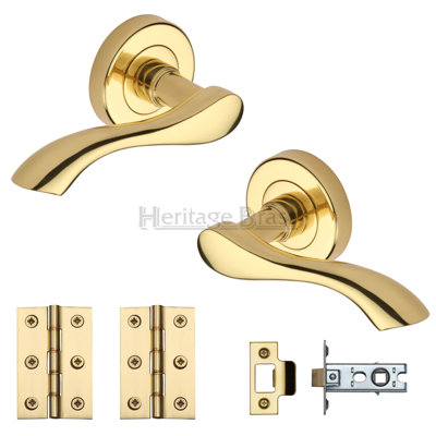 Heritage Brass Algarve Door Handle Kit