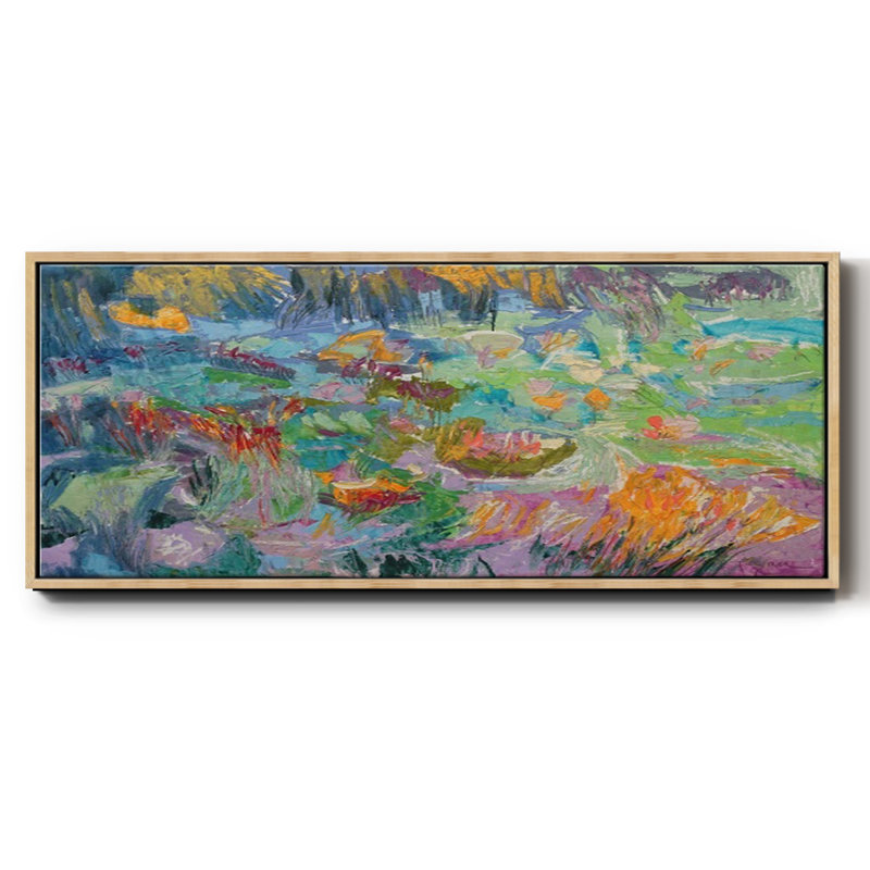 Prière du matin, toile de qualité supérieure, prête à être accrochée, Toile naturelle avec cadre flottant