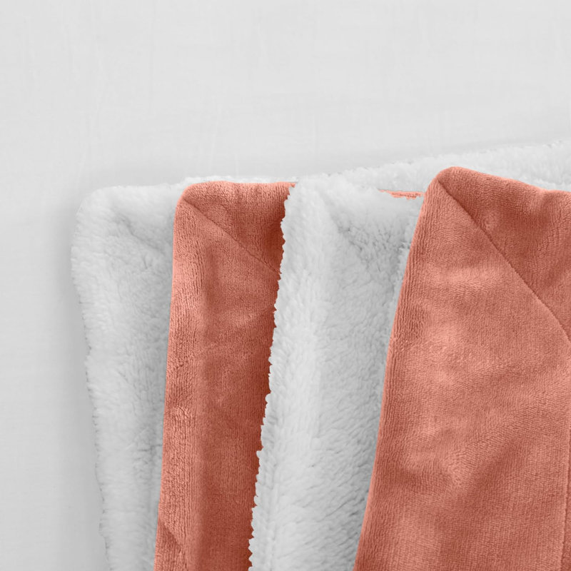 Weighted Throw Blanket, Coral