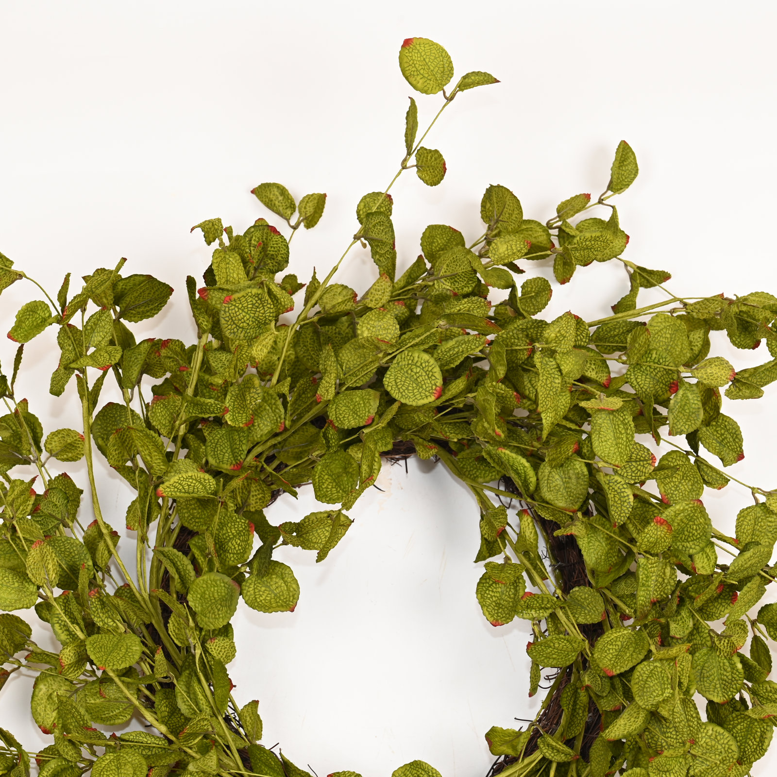 24'' Handcrafted Faux Eucalyptus Wreath, Green