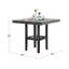 40.4" W 5-PCS COUNTER HEIGHT SET, GREY-134038194