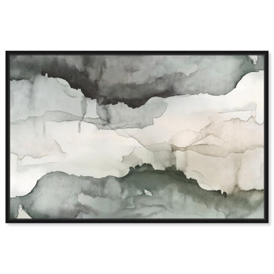 Pigment Flow Canvas Modern Abstracts by Art Remedy