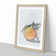 The Orange Tree in Abstract - Picture Frame Graphic Art Print