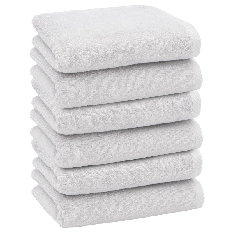 Débarbouillette en coton, Argent