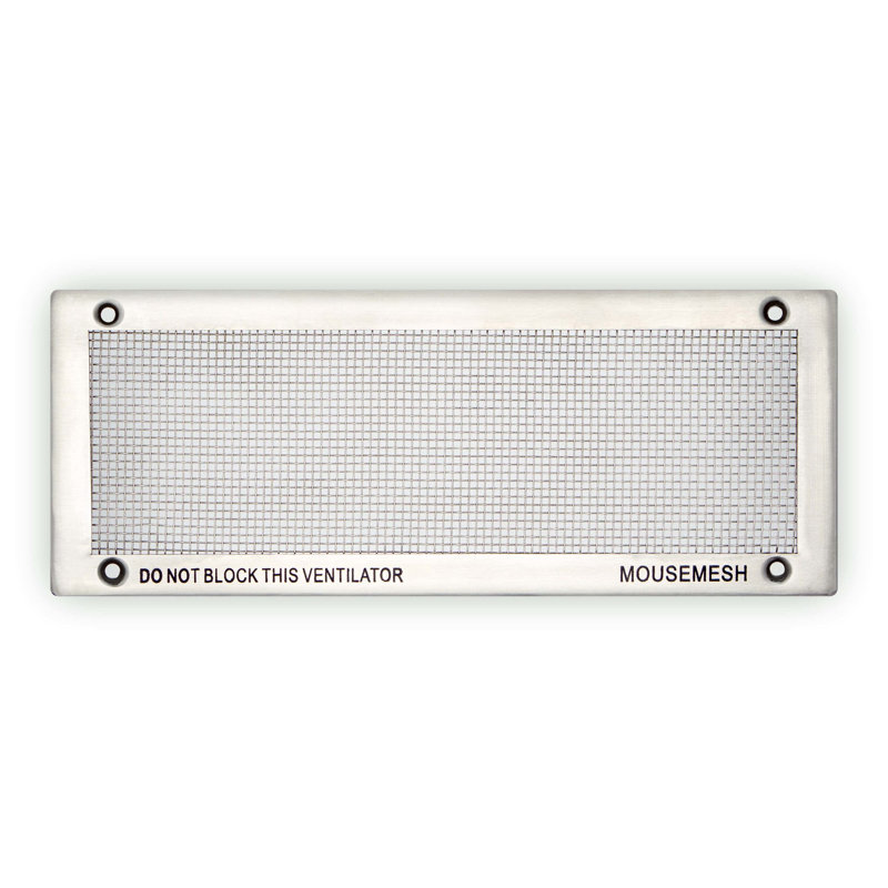 Symple Stuff 26cm L Stainless Steel Vent Cover, 1.2cm H x 26cm L x 11cm W
